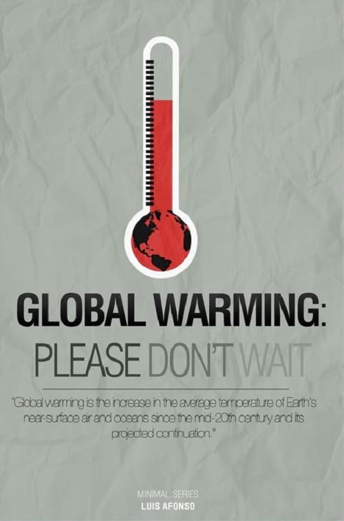 t پوسترهایی برای هشدار گرم شدن زمین
